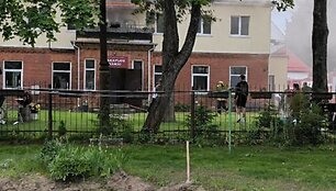 Gaisro vietoje