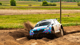 &bdquo;7bet Rally Lazdijai &lsquo;25&ldquo; ketvirtas greičio ruožas