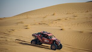 &bdquo;Izoton sport&ldquo; ekipažas įveikė paskutinį etapą ir fini&scaron;avo Dakaro ralyje