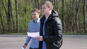 Dalyvių susipažinimas su trasa