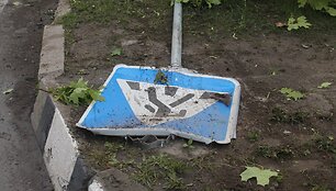 Avarijos vietoje