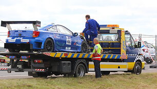 &bdquo;Blue Ghost racing team&ldquo; komandos avarija