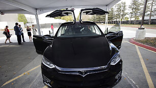 &bdquo;Tesla Model X&ldquo; pristatymas