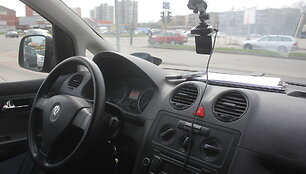 Policinės priemonės akimirka
