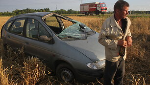 Avarija Panevėžio rajone