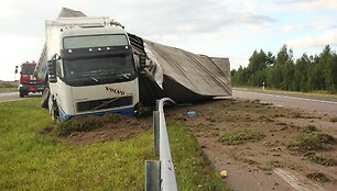 Avarija Panevėžio rajone