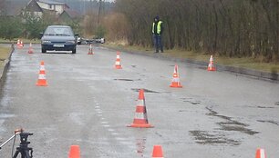 Varžybų akimirka