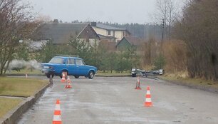 Varžybų akimirka