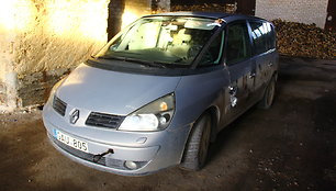 Žuvusios moters „Renault“