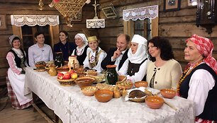 Laidos &bdquo;Valanda su Rūta. Kūčios&ldquo; akimirka