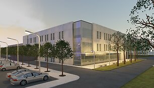 Respublikinės Šiaulių ligoninės Infekcijų ligų diagnostikos ir gydymo centro vizualizacija