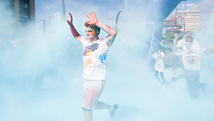 Vilniuje pirmąkart įvyko &bdquo;The Color Run&ldquo; spalvų festivalis 