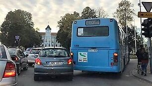 Spūstys po avarijos