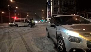 Avarija &Scaron;vitrigailos gatvėje