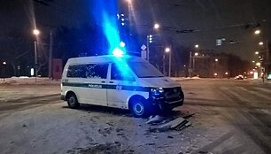 Avarija &Scaron;vitrigailos gatvėje