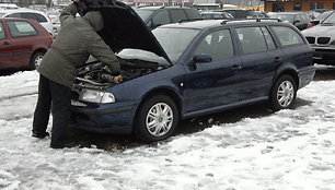 Kauno automobilių turgus sausį