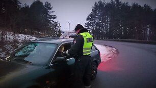 Jonavos policijos reidas