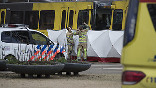 Pranešta apie šūvius Utrechto tramvajuje