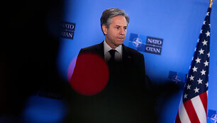 A.Blinkenas per NATO užsienio reikalų ministrų susitikimą Briuselyje