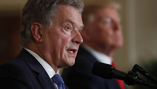 Suomijos prezidentas Sauli Niinisto