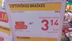 Lietuviškos braškės iš Ispanijos