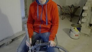 M.Bunkaitė ne tik vadovauja projektui, bet nevengia imtis ir kitų darbų