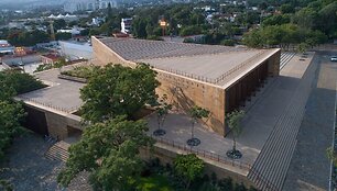 Teopanzolco kultūros centras Meksikoje