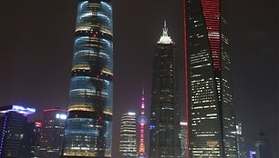 Gražiausias pasaulio dangoraižis - „Shanghai Tower“