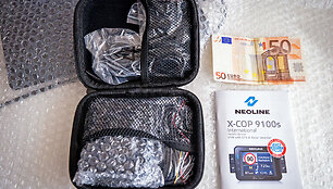 Visa komplektacija telpa į nedidelį paketėlį
