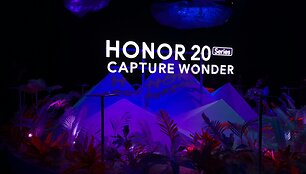 &bdquo;Honor 20&ldquo; i&scaron;manųjų telefonų linijos pristatymas