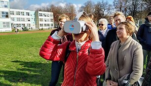 Virtualioje aplinkoje apžiūrinėjamas toks Aleksotas, kokio &scaron;iandien jau nebėra