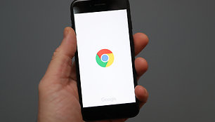 „Chrome“ naršyklė išmaniajame telefone