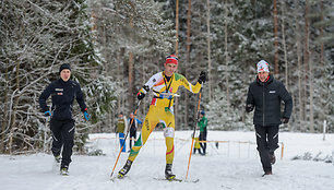 Lietuviai pasirengė orientavimosi sporto slidėmis Europos čempionatui.