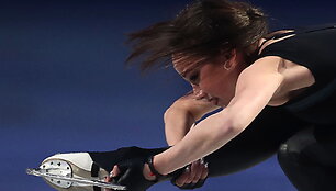Alina Zagitova per parodomąją programą Tokijuje.