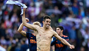Skandalas kilo dėl rungtynių. kuriose &bdquo;Valencia&ldquo; 2:0 įveikė Valjadolido komandą.