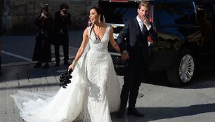 Ispanijoje susituokė Sergio Ramosas ir Pilar Rubio.