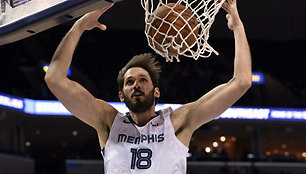 Omri Casspi pastarąjį sezoną atstovavo „Mempis Grizzlies“.