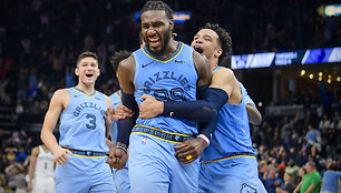 &bdquo;Memphis Grizzlies&ldquo; komanda namie palaužė &bdquo;Brooklyn Nets&ldquo;.