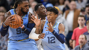 &bdquo;Memphis Grizzlies&ldquo; komanda namie palaužė &bdquo;Brooklyn Nets&ldquo;.