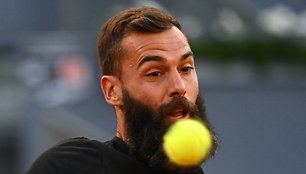 Benoit Paire garsėja karštu temperamentu.