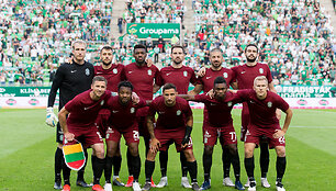 Vilniaus &bdquo;Žalgiris&ldquo; Budape&scaron;te.
