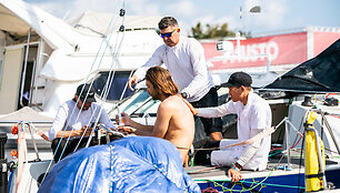 Kur&scaron;ių marių regata. 5-asis etapas.