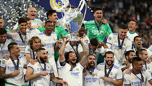 Madrido &bdquo;Real&ldquo; triumfavo Čempionų lygoje.