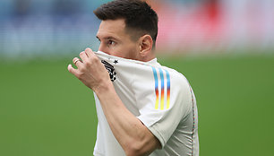 Lionelis Messi pasaulio čempionate Katare.