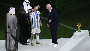 L.Messi vedama Argentina – pasaulio čempionė.