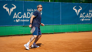 Vilniuje vyko „Rafa Nadalis“ akademijos teniso šventė.