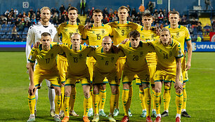 &bdquo;Euro 2024&ldquo; atrankos rungtynės Podgoricoje: Juodkalnija &ndash; Lietuva. Lietuvos futbolo rinktinė
