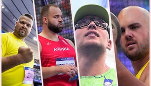 Danielis Stahlis, Lukas Weisshaidingeris, Kristjanas Čejas ir Matthew Denny irgi turi didelių siekių disko metimų finale.