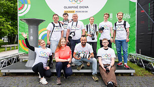 Olimpinė diena vyksta Kaune.