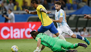 Brazilija nugalėjo Argentiną 3:0